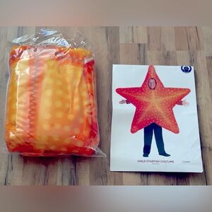 Starfish Kids Costume - Orange and Red